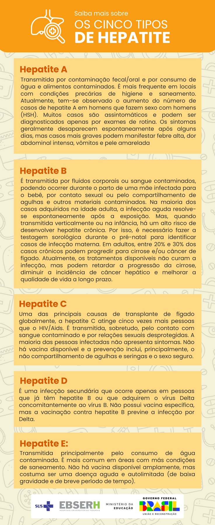 HES e IOS - Hepatites virais - Material MS